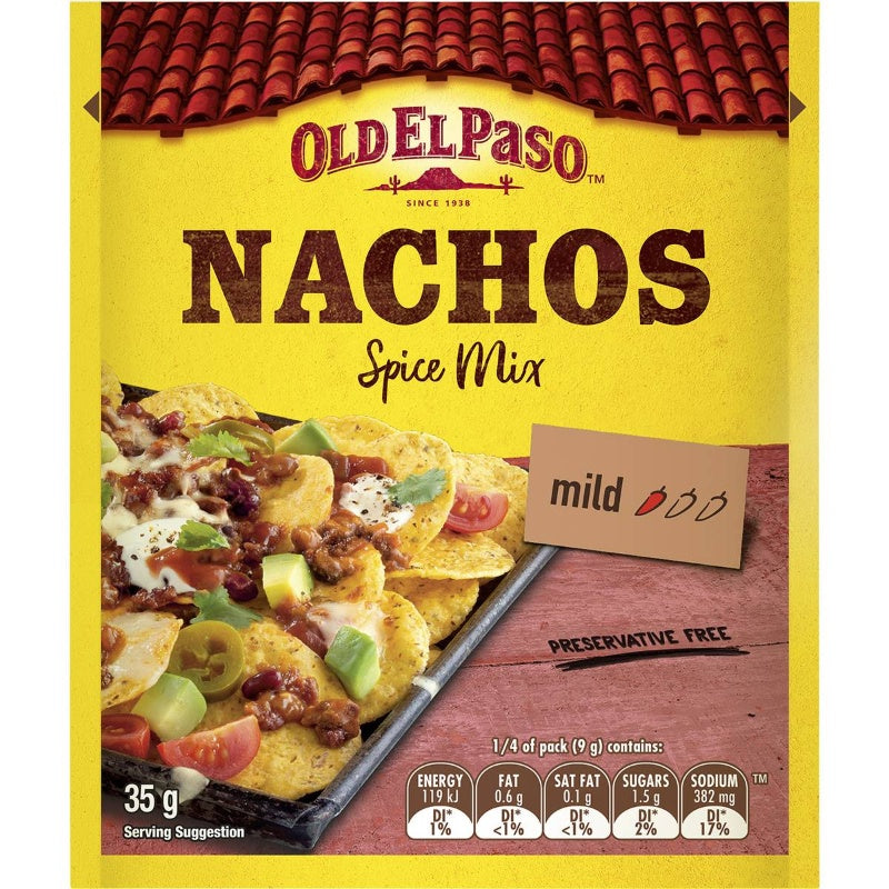 Old El Paso Spice Mix Nachos 35g