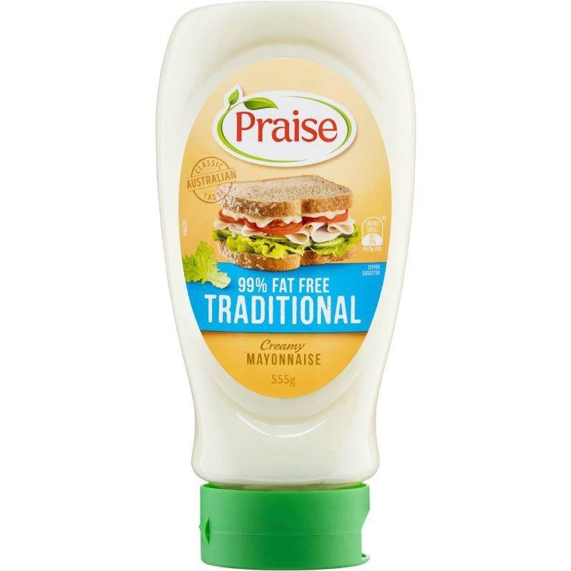 Praise 99% Fat Free Mayonnaise 410g