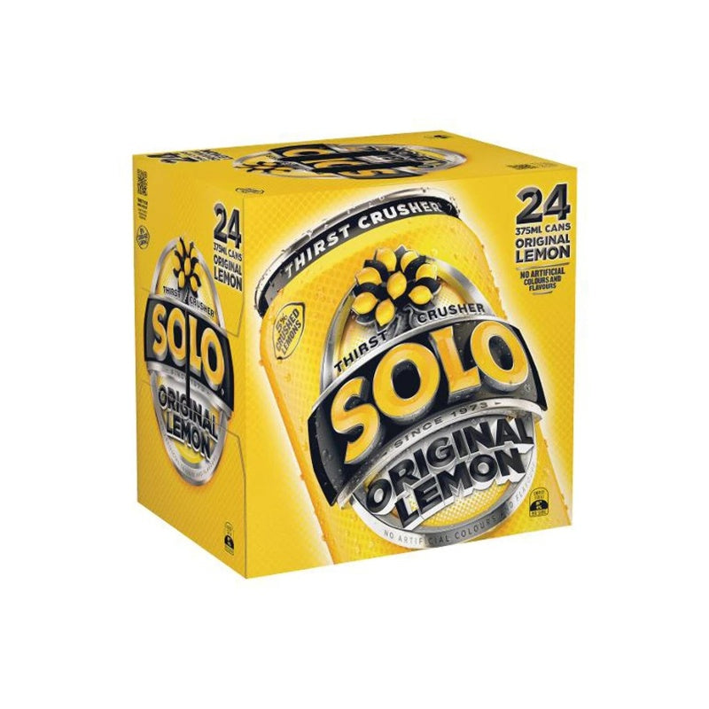 Schweppes Solo Cans 24 x 375ml