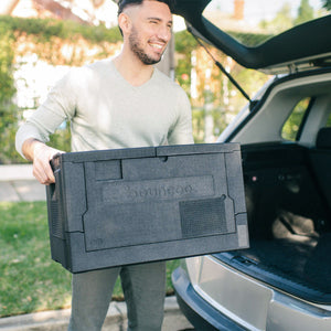 Bouncee 43L Folding Cooler Collapsible Insulated Crate
