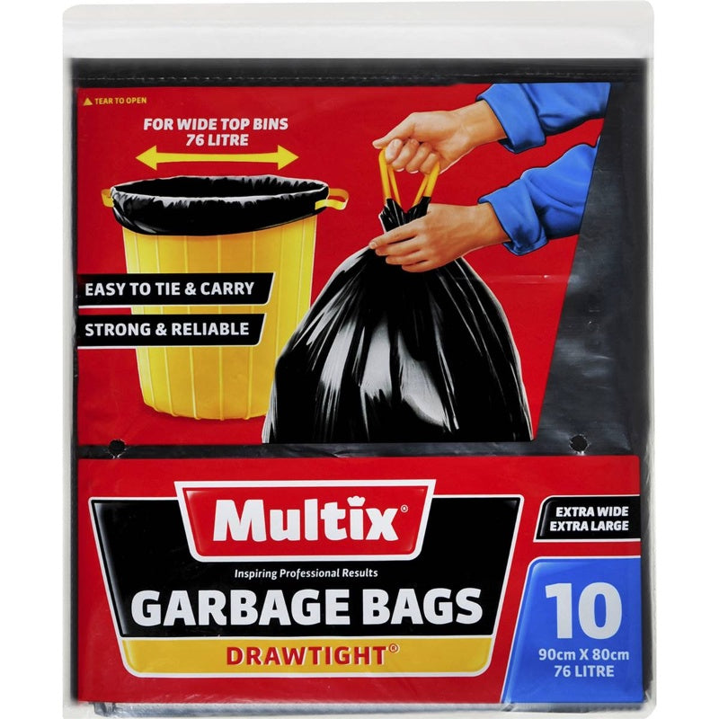 Multix Garbage Bag Drawtight 10ea