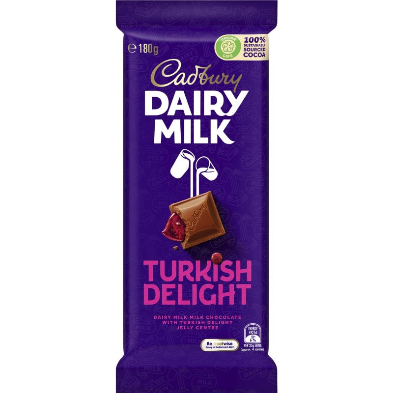 Cadbury Turkish Delight 180g