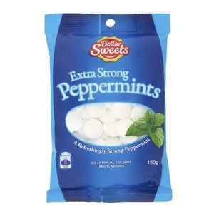 Dollar Sweets Extra Strong Peppermints 150g