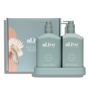 Al.ive Body Kaffir Lime & Green Tea Duo