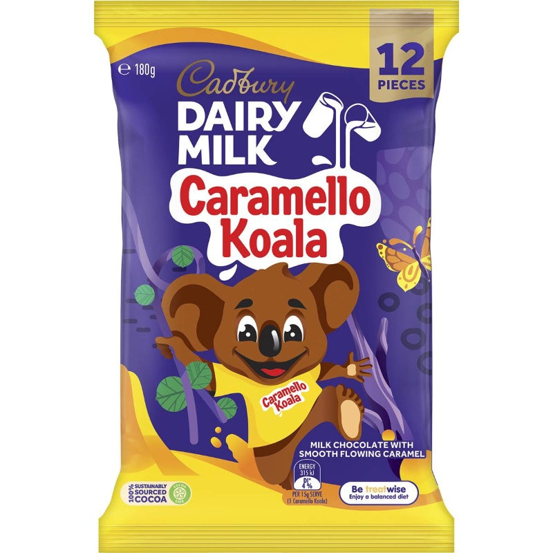 Cadbury Caramello Koala Sharepack 12pk 180g