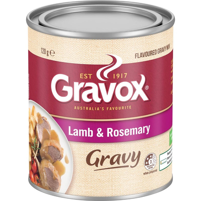 Gravox Lamb & Rosemary Gravy Mix Tin 120g