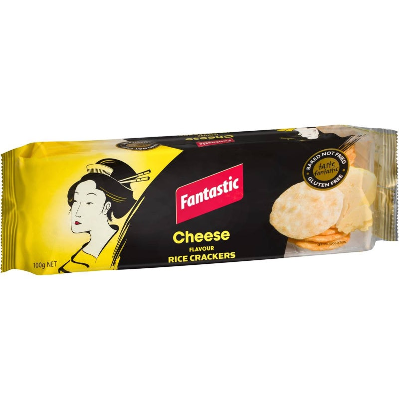 Fantastic Rice Cracker Cheese 100g