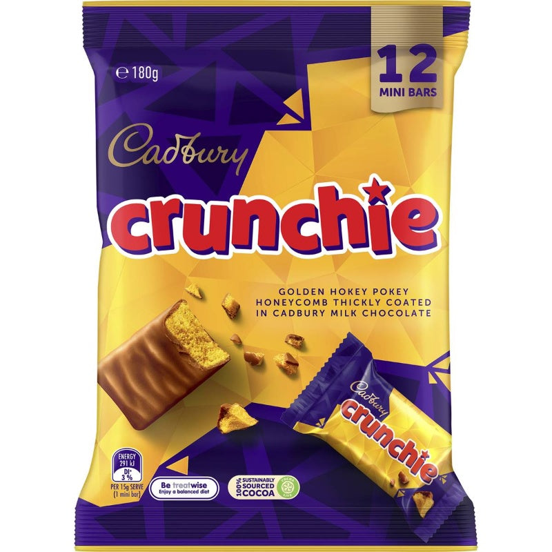 Cadbury Crunchie Sharepack 12pk 180g