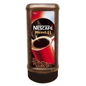 Nescafe Blend 43 Instant Coffee Jar 12 x 250g