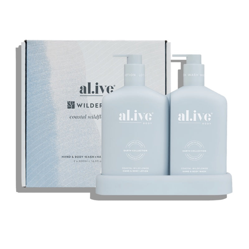 Al.ive Coastal Wildflower Wash & Lotion Duo