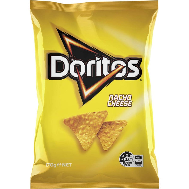 Doritos Corn Chips Cheese Nacho 170g