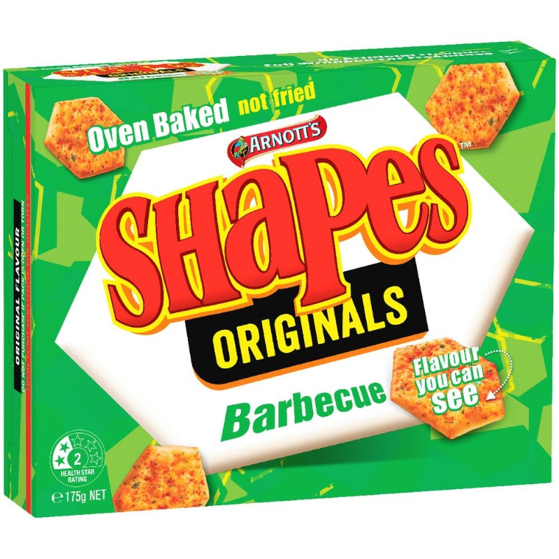 Arnotts Shapes Original BBQ 175g