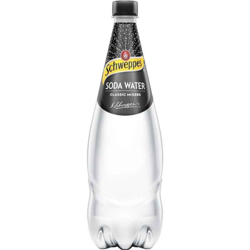 Schweppes Soda Water 1.1L