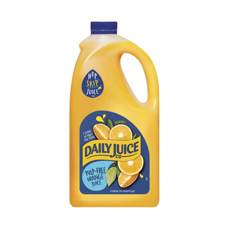 Daily Juice Co Pulp Free Orange Juice 2l