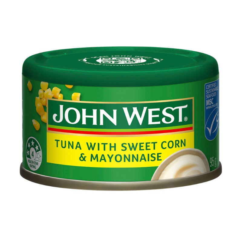 John West Sweet Corn & Mayonnaise 95g