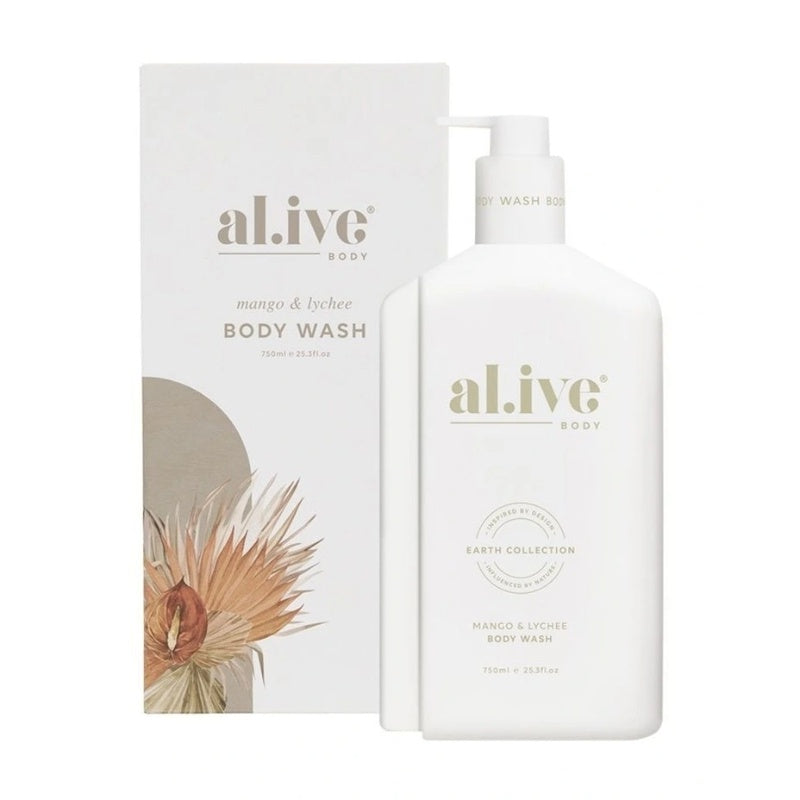 Al.ive Body Mango & Lychee Body Wash 750ml