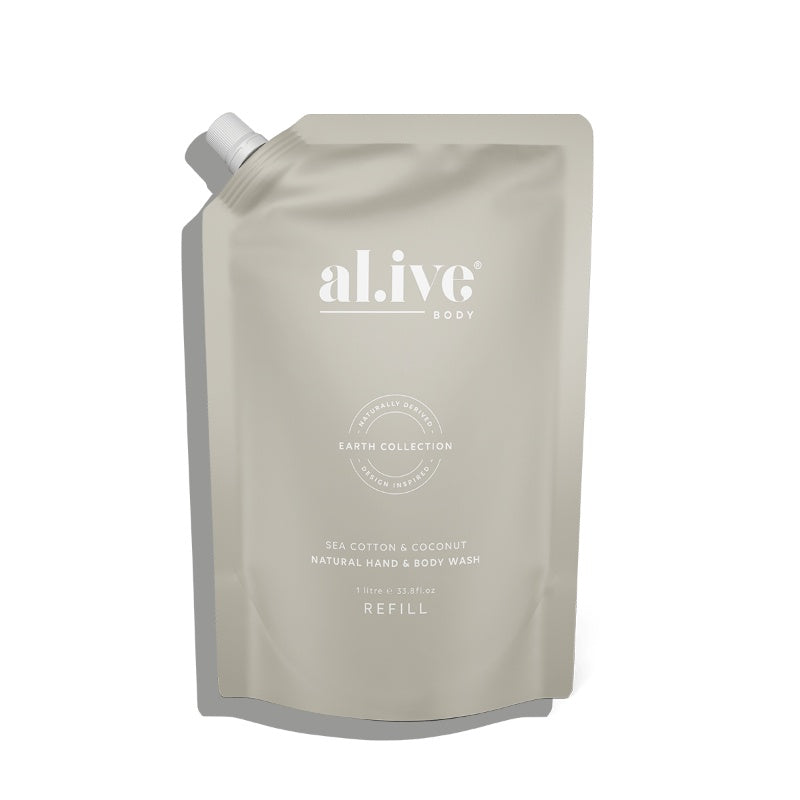 Al.ive Body Sea Cotton & Coconut Wash Refill