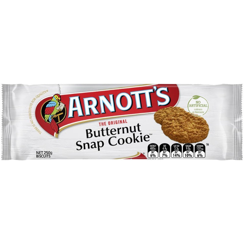 Arnotts Butternut Snap Cookie 250g