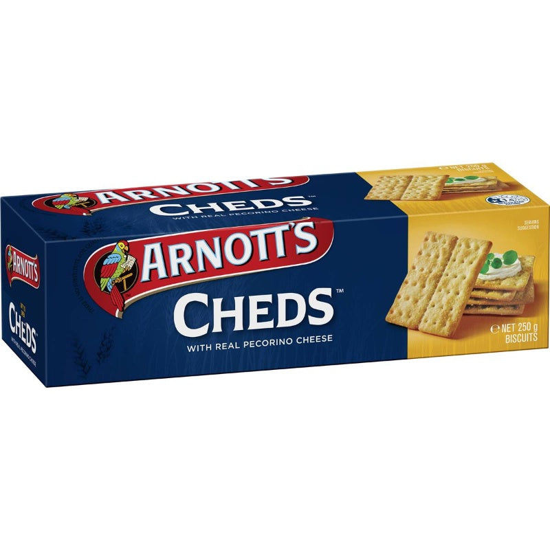 Arnotts Cheds Crackers 250g