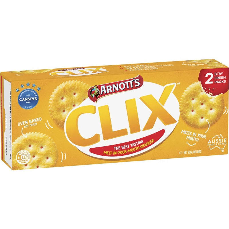 Arnotts Jatz Clix 250g