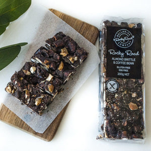 Bellarine Brownie Almond Brittle & Coffee Bean Rocky Road