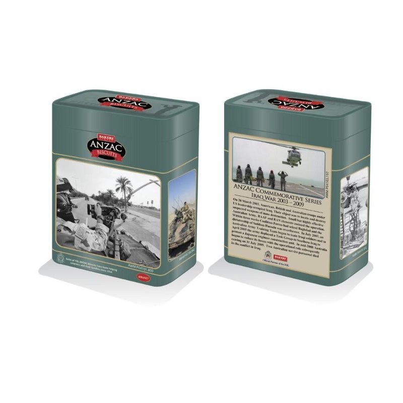 Bakers Finest Anzac Biscuits Tin 450g