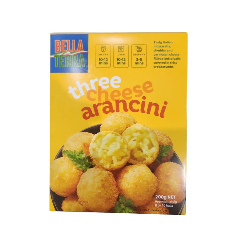 Bella Terra 3 Cheese Arancini 200g