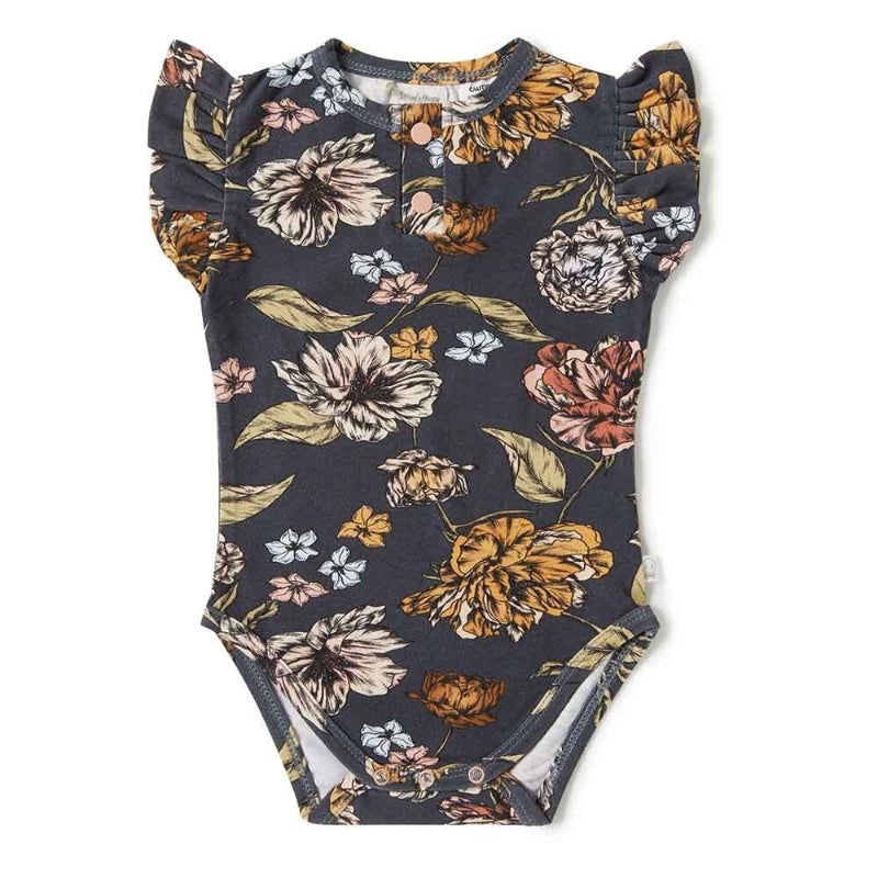 Belle Short Sleeve Organic Bodysuit 6-12 Months