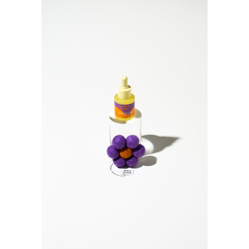 Bloom Collection - Tigerlily & Jasmine Felt Air Freshener