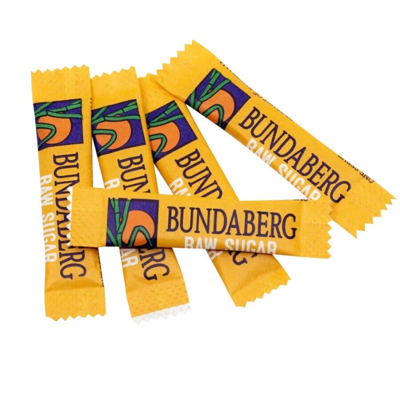 Bundaberg Raw Sugar Sticks 2000 x 1 Serve 6kg