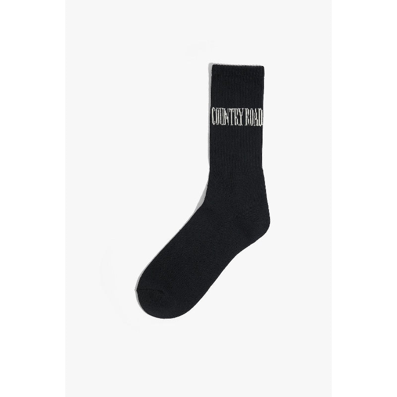 CR Heritage Sock Washed Black