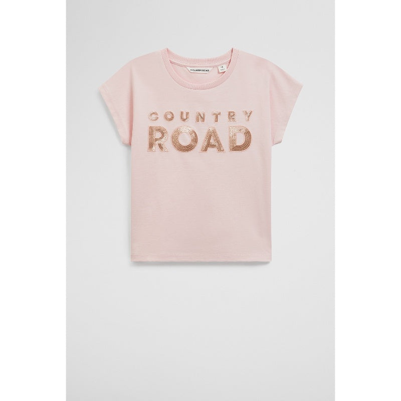 CR Organically Grown Cotton Sequin Logo T-Shirt 18 - 24 mth