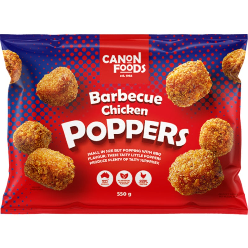 Canon BBQ Chicken Poppers 550g