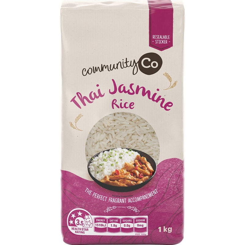 Community Co Thai Jasmine Rice 1kg