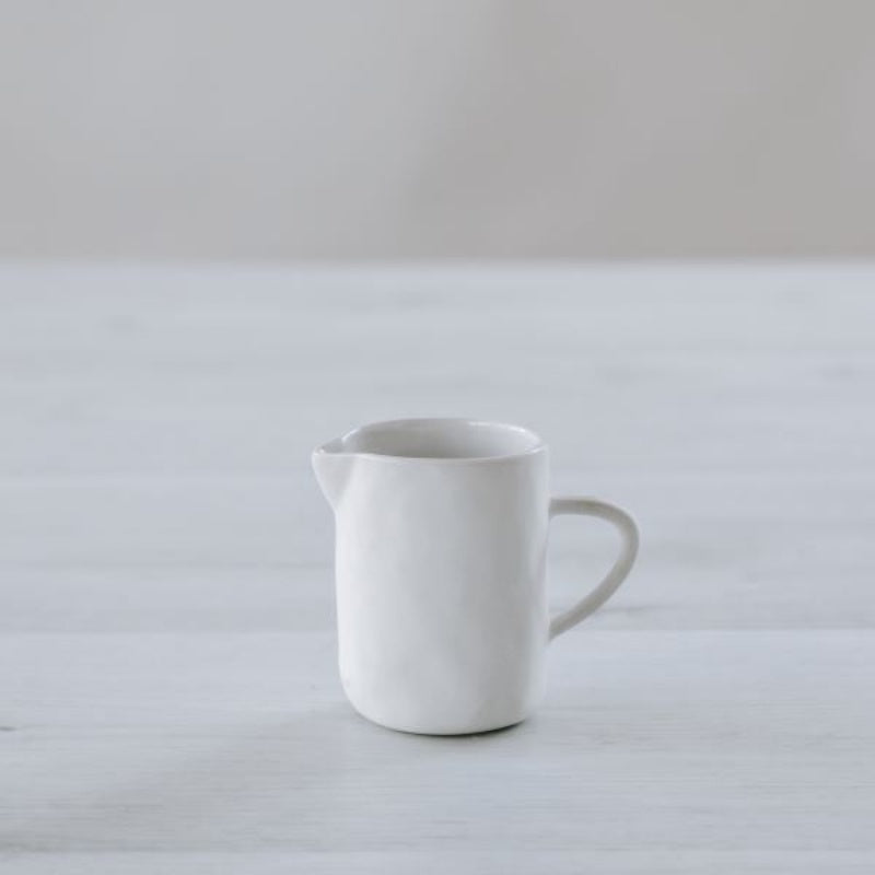 Flax Milk Jug 7cm - White