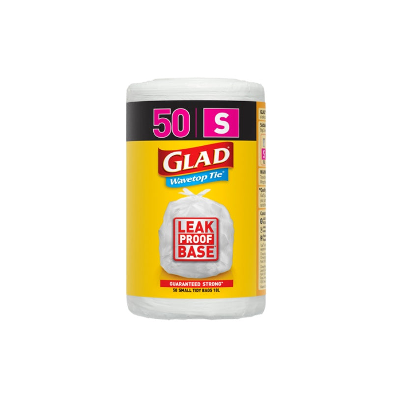 GLAD Kitchen Tidy Bag W/TOP SML 18L 50pk