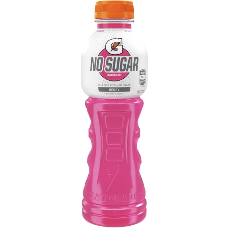 Gatorade No Sugar Berry Sports Drink 600ml