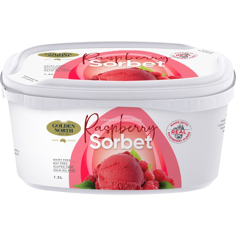 Golden North Raspberry Sorbet 1.2L