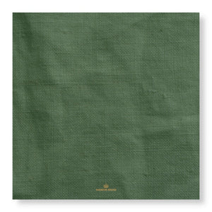 Green Linen Cheese Board Presentation Cards 14x14cm