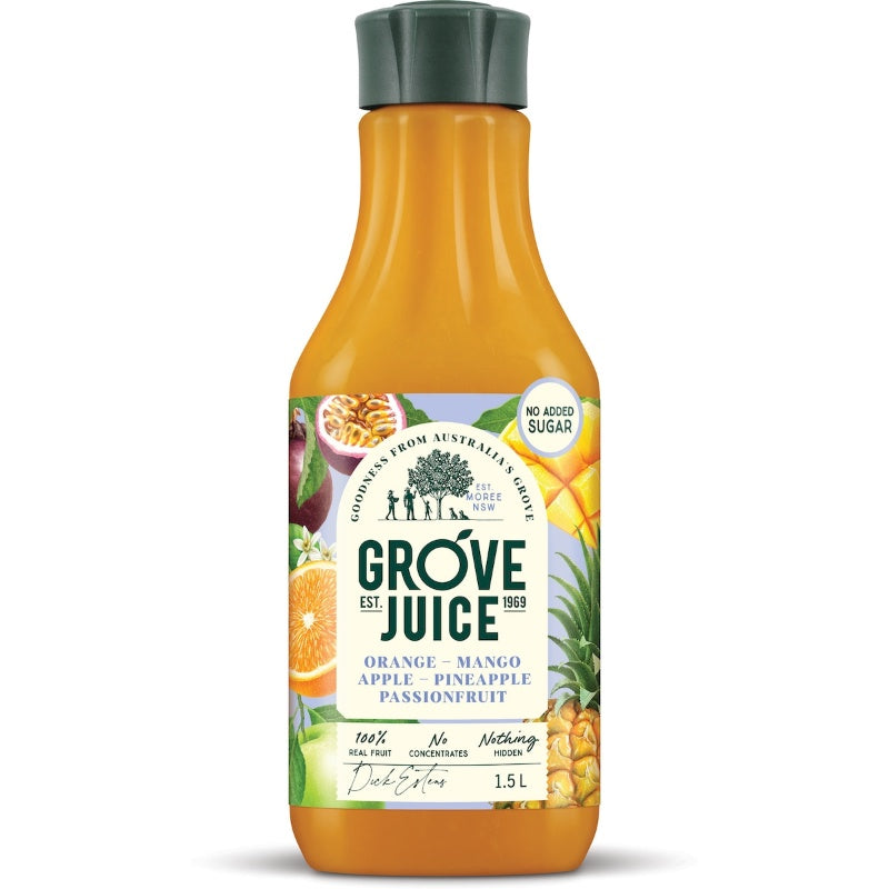 Grove Orange Mango Pineapple Apple Passionfruit 1.5L