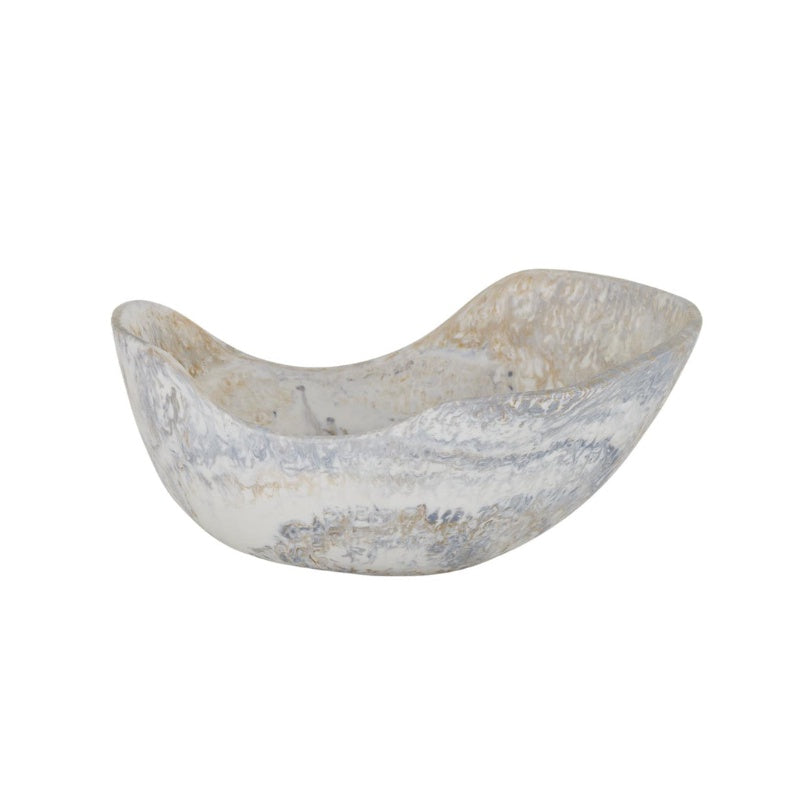 Hadley Resin C'piece 24.5x33x16cm Steel