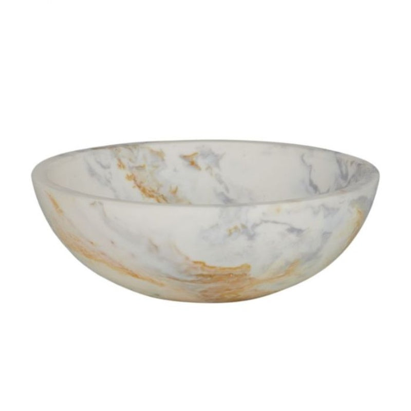 Hadley Resin Small Bowl 10x3.5cm Steel