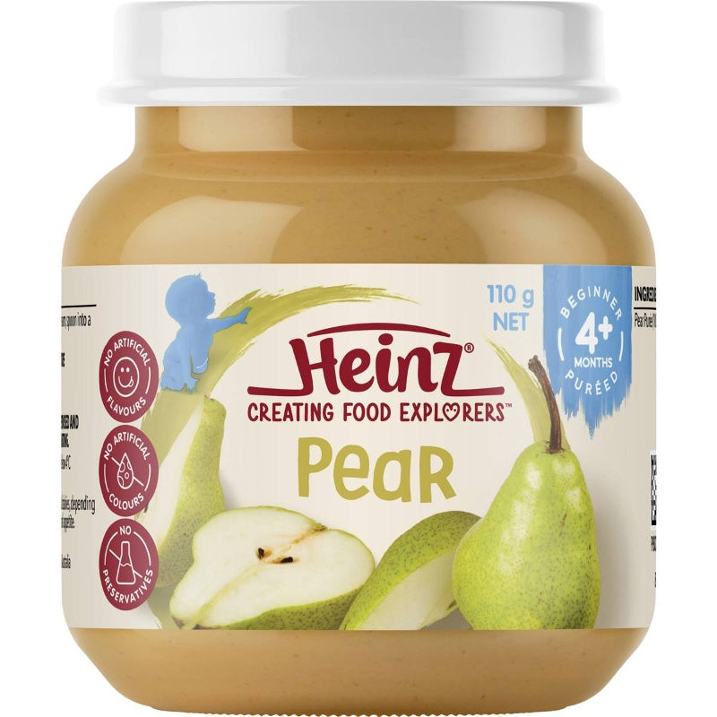 Heinz Fruity Pear Jar 110g