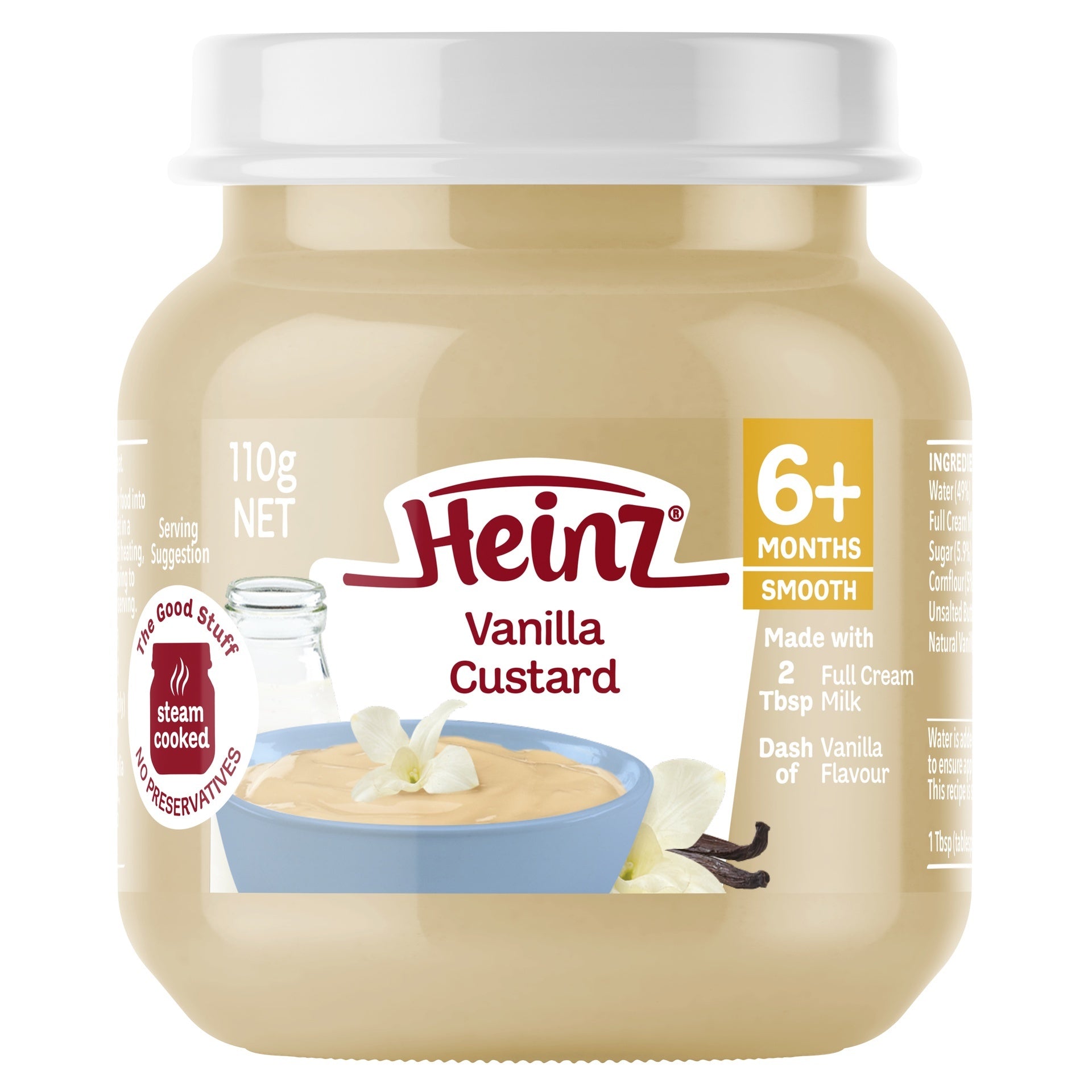 Heinz Vanilla Baby Custard 110g