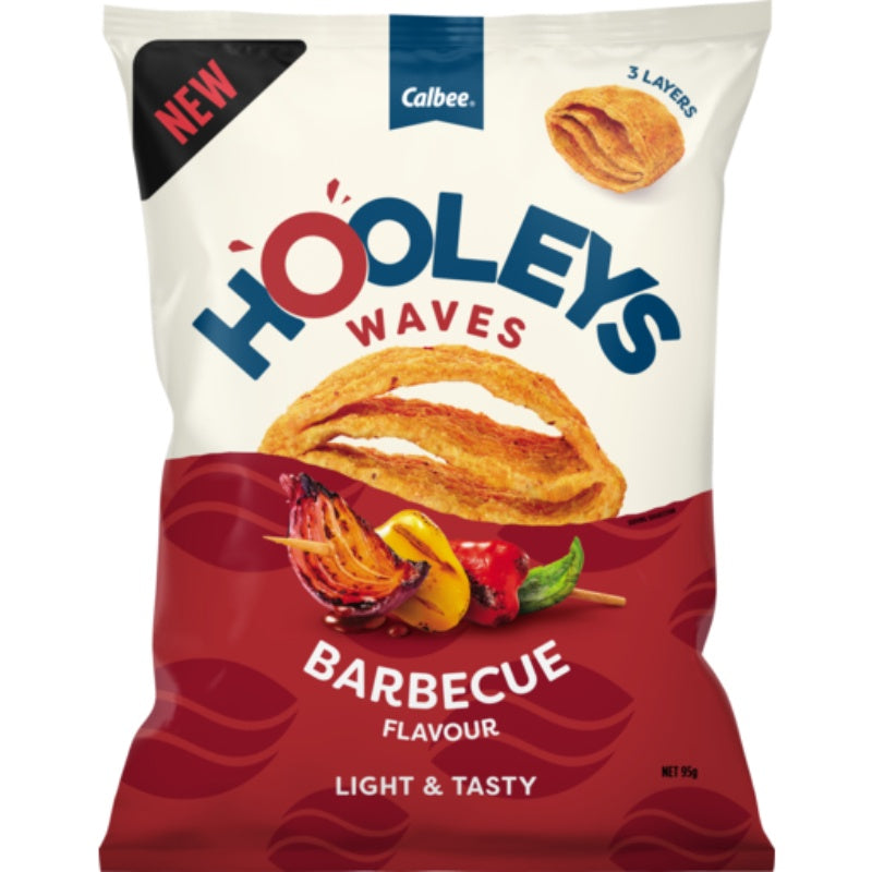 Hooleys Waves Barbeque 95g