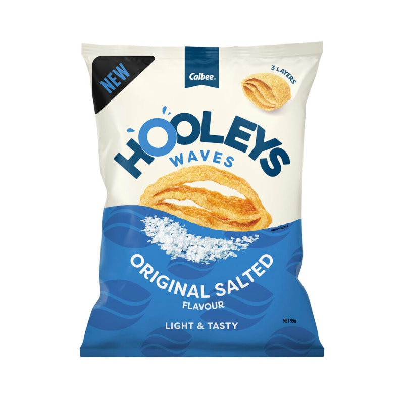 Hooleys Waves Original Salted 95g