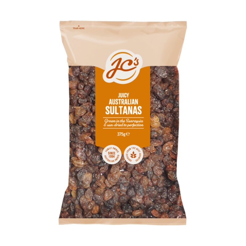 JCs Australian Sultanas 375g