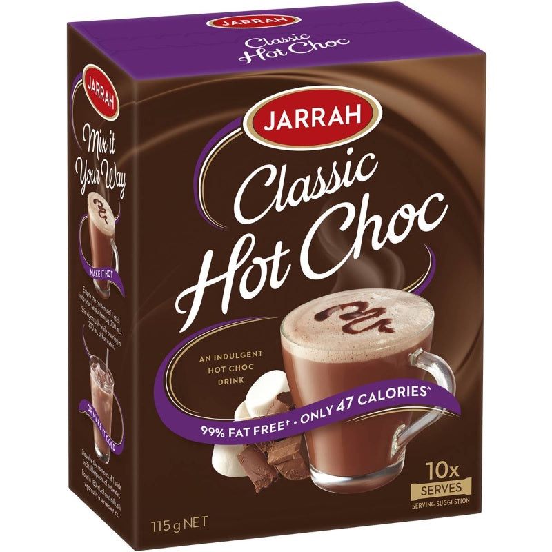 Jarrah Classic Hot Choc Sachets 10pk