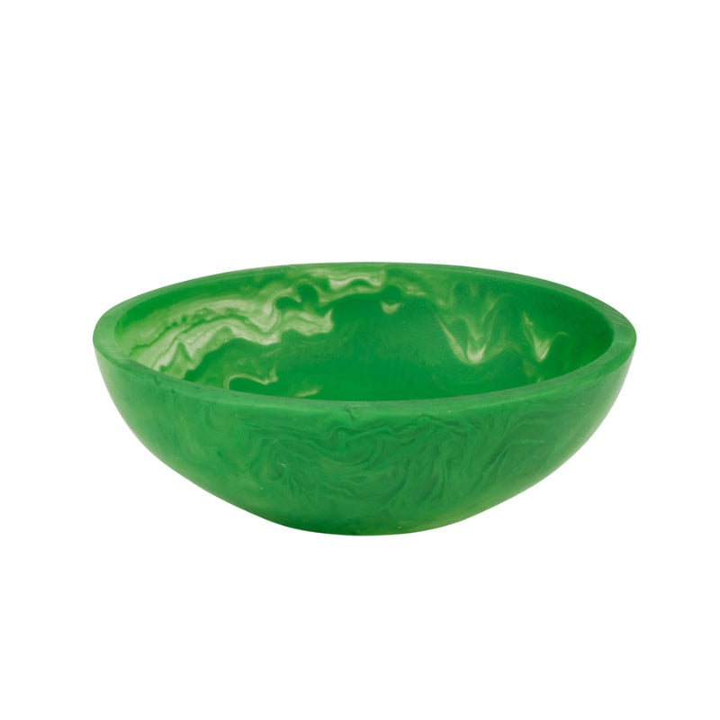 Kip Resin Small Bowl 10x3.5cm Emerald