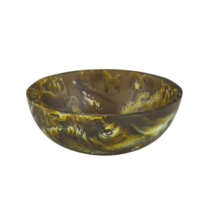 Kip Resin Small Bowl 10x3.5cm Olive